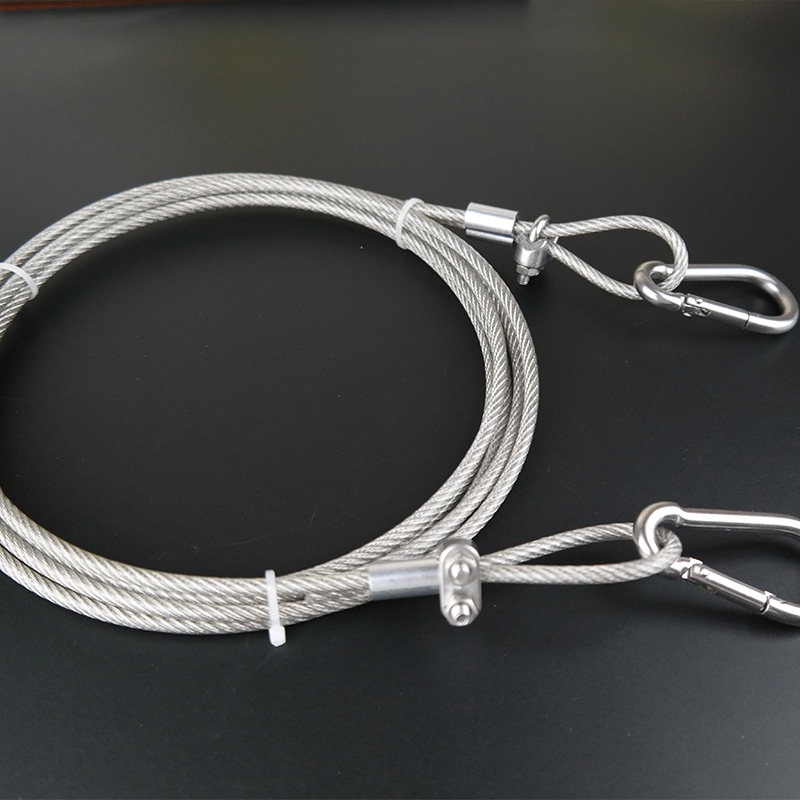 Hook Eye Fastener - Montały do podnoszenia lin stalowych ze