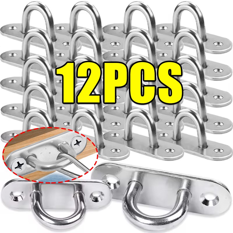 Hook Eye Fastener - Hak owalny ze stali nierdzewnej, wytrzymały
