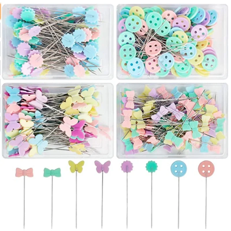 Sewing By - 100 sztuk szpilki krawieckie haft Patchwork