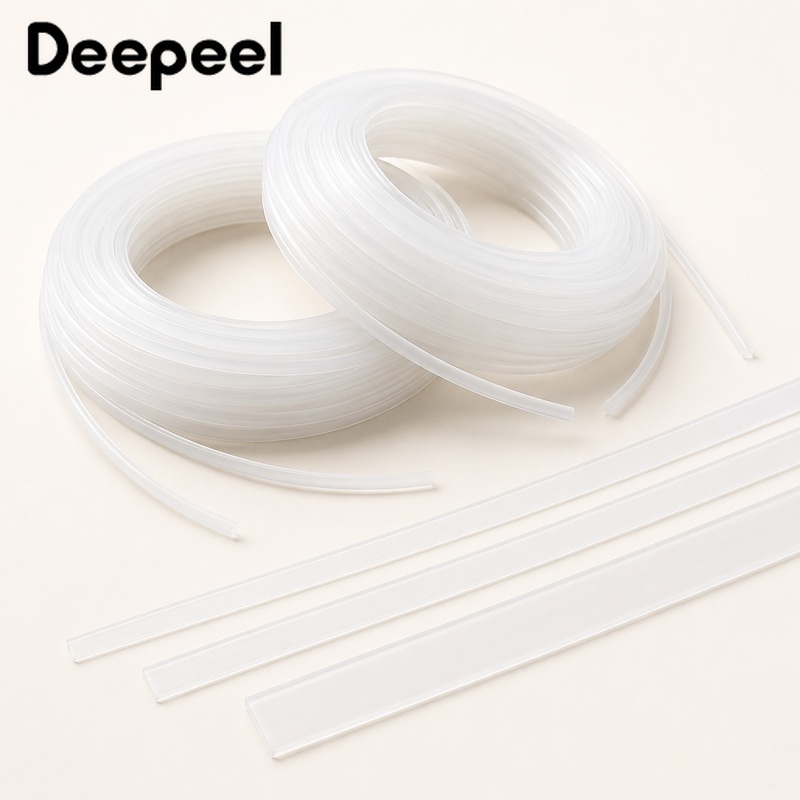 10M 6-12mm Przezroczyste Plast – Textile Sewing Support recenzja i cena