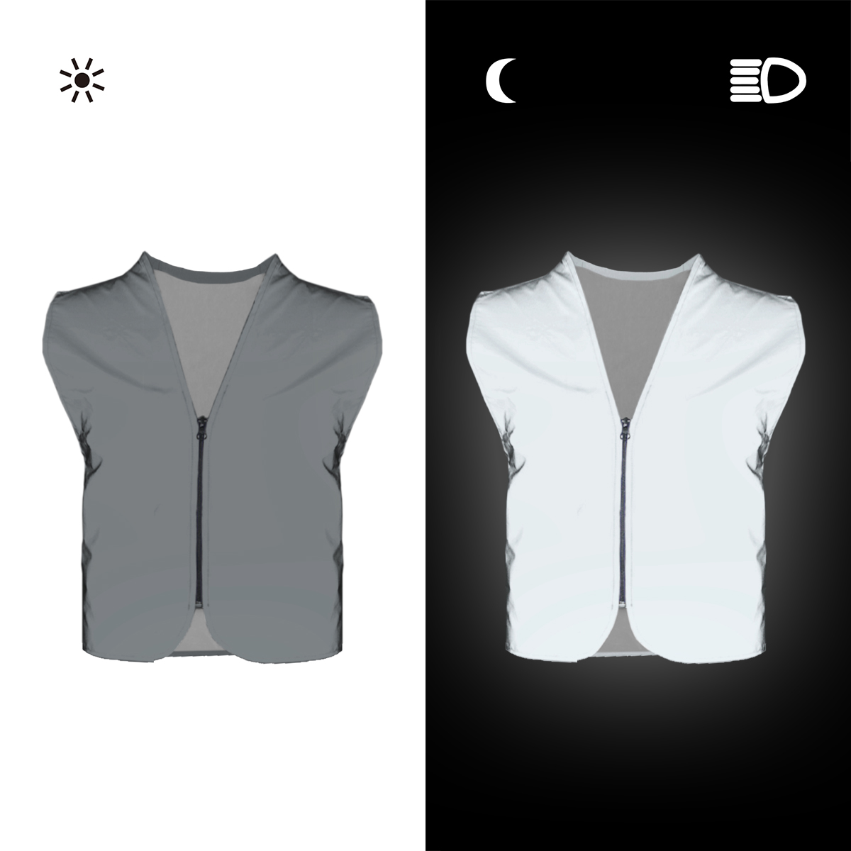 Kamizelka odblaskowa Salzmann  – Invisible Zip Fastener recenzja i cena