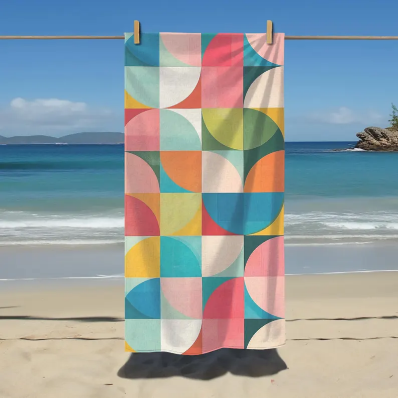 Ręcznik plażowy w stylu Mid-Ce – Century Textile & Sewing Supply Online Shopping recenzja i cena