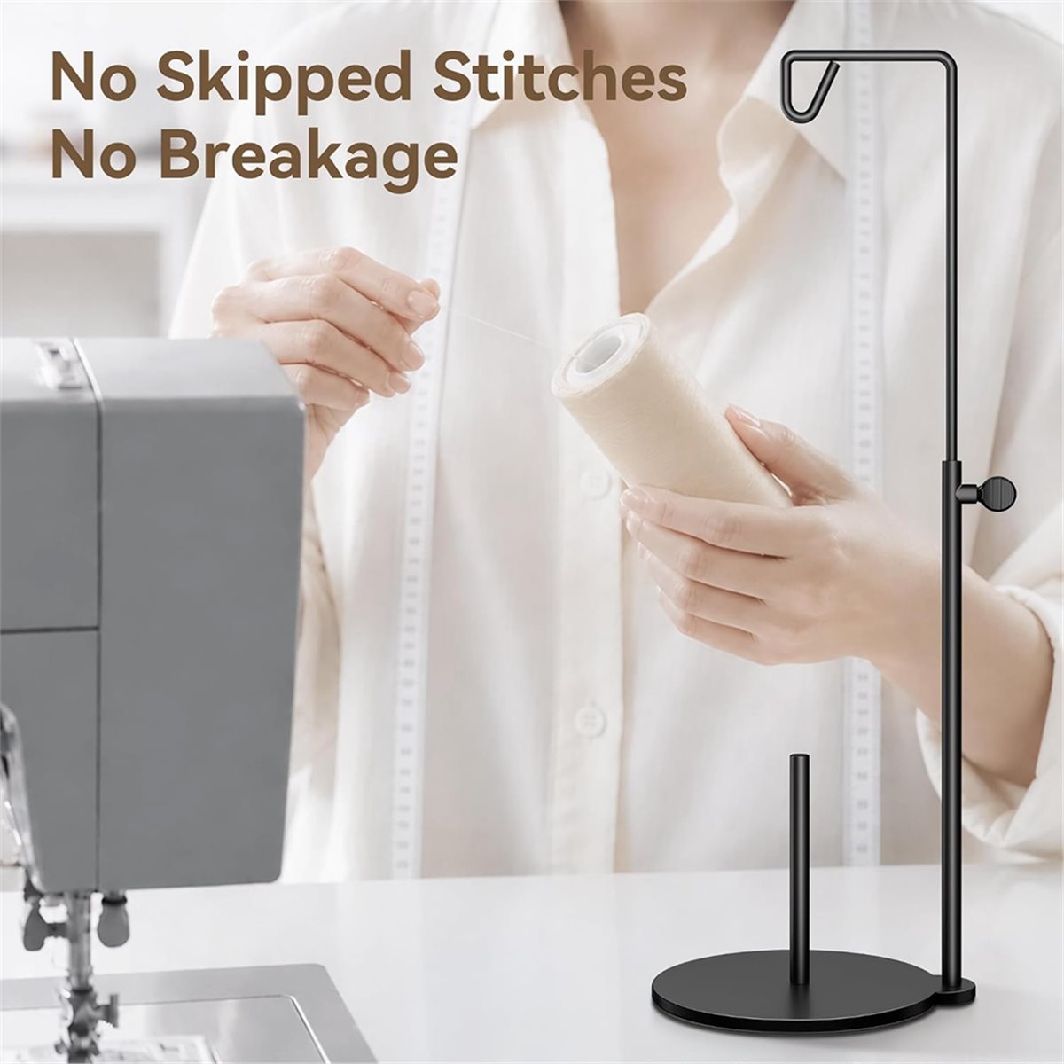 Regulowany stojak na szpulkę z – Serger Thread Cone recenzja i cena