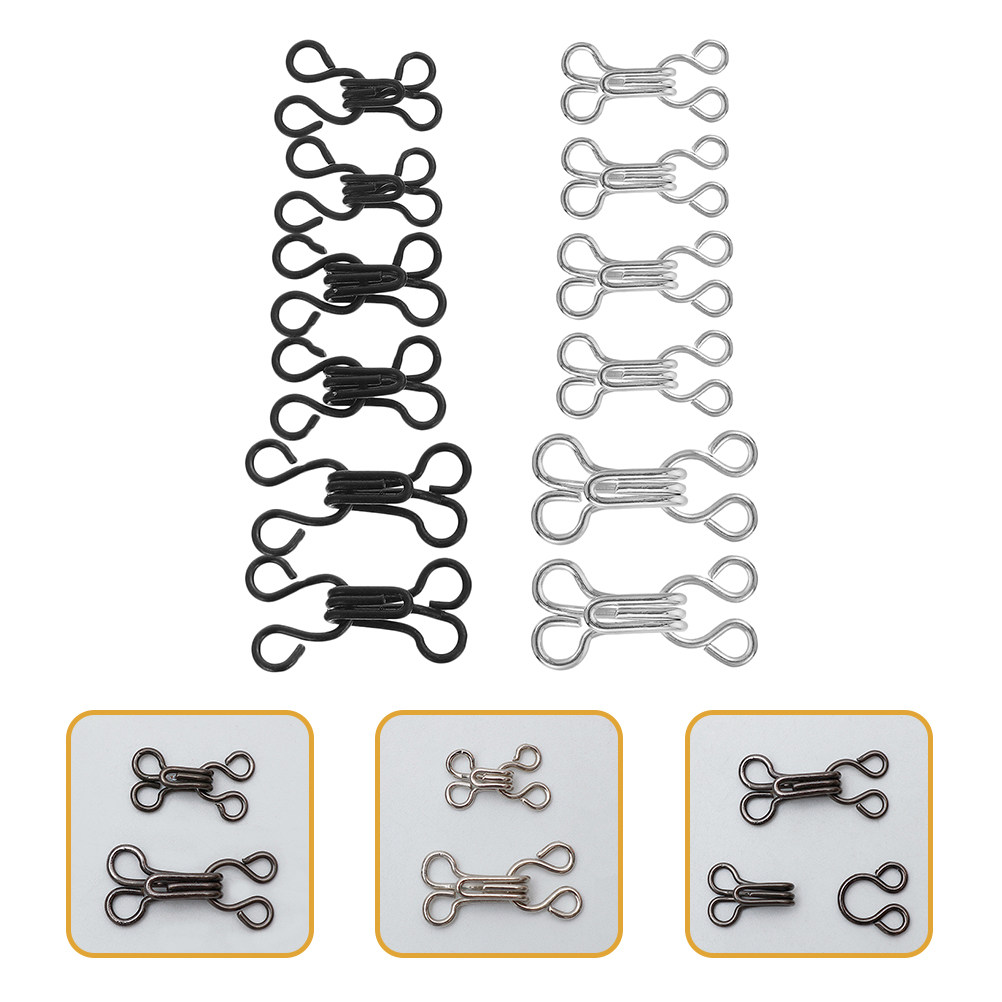 120 szt. Haczyki do ubrań, ocz – Hook Eye Fastener recenzja i cena