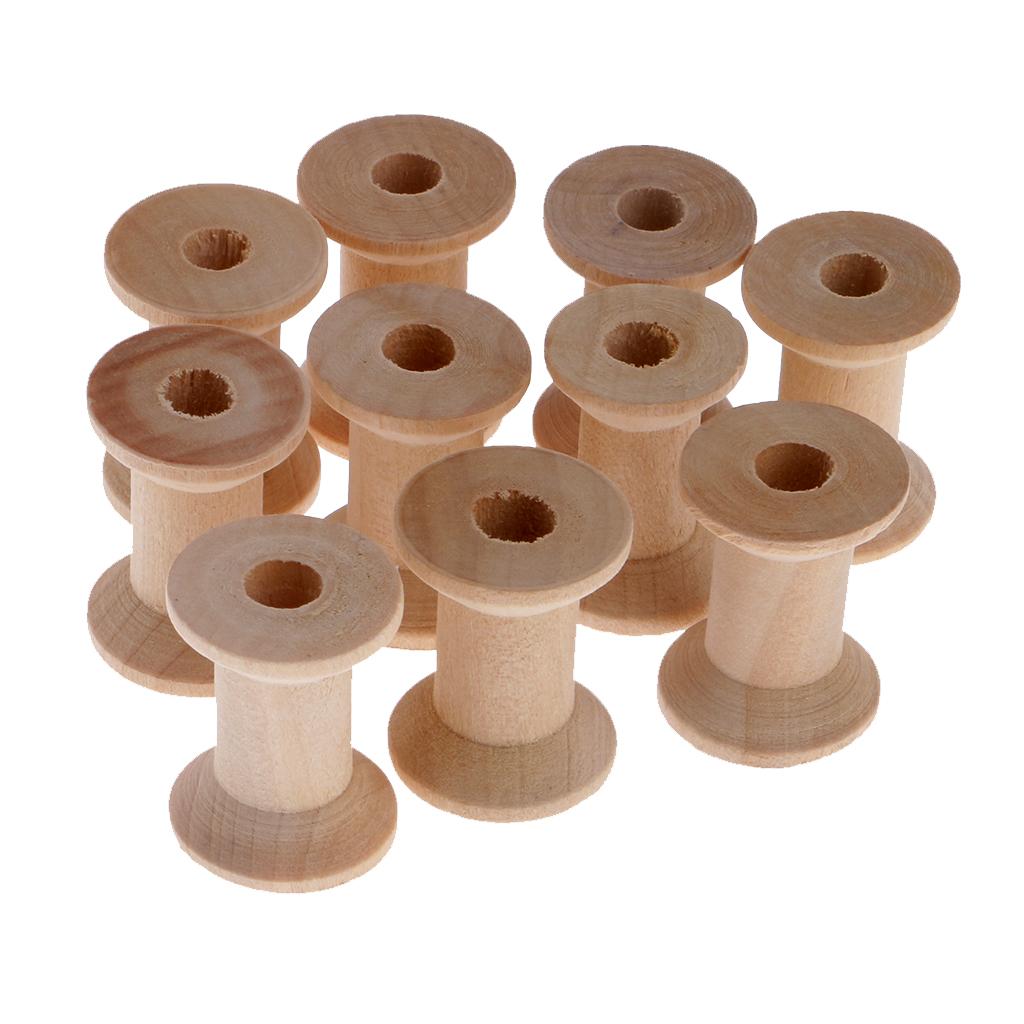 Drewniane puste szpulki na nic – Thread Bobbins Empty recenzja i cena