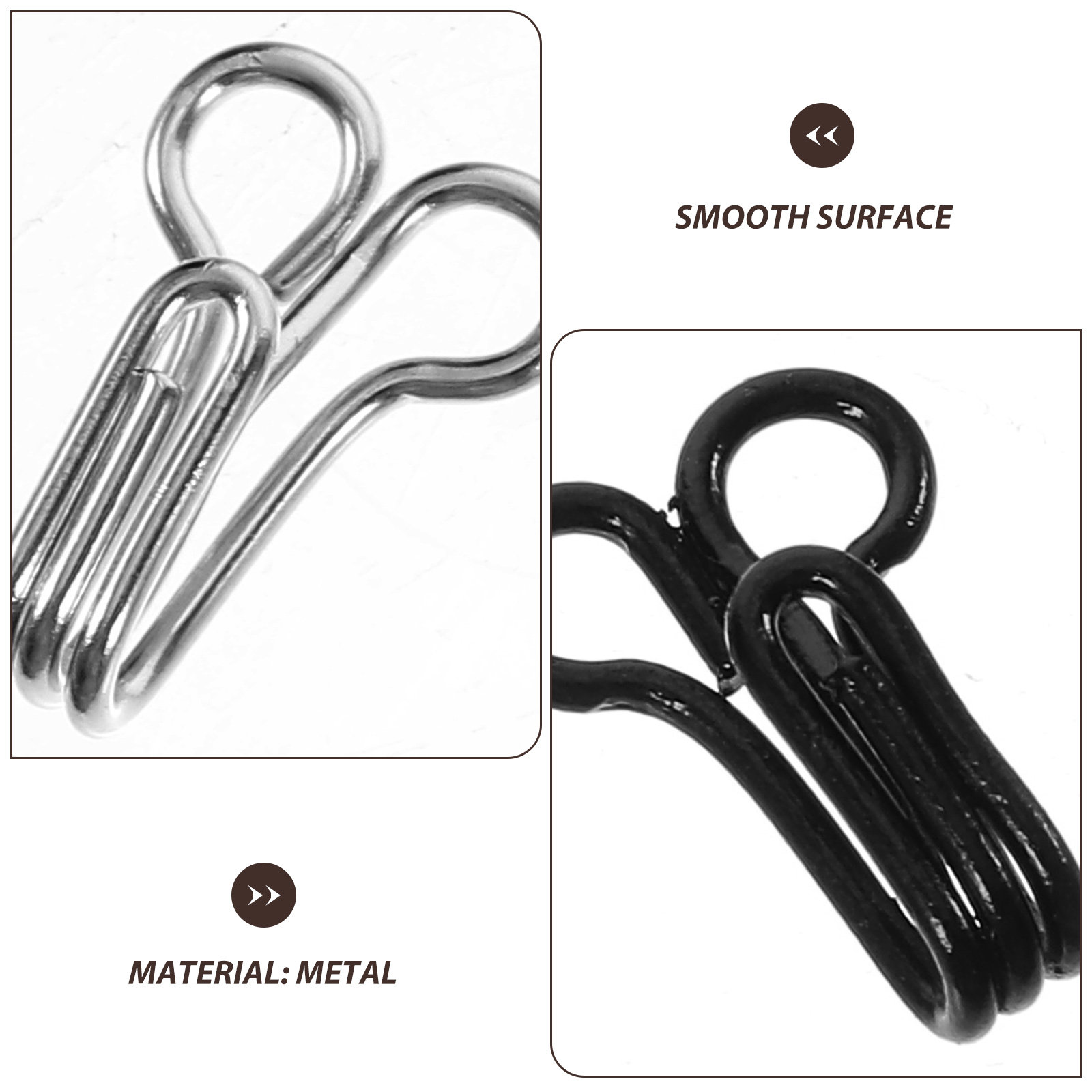 50 szt. Zapięcia do biustonosz – Hook Eye Fastener recenzja i cena