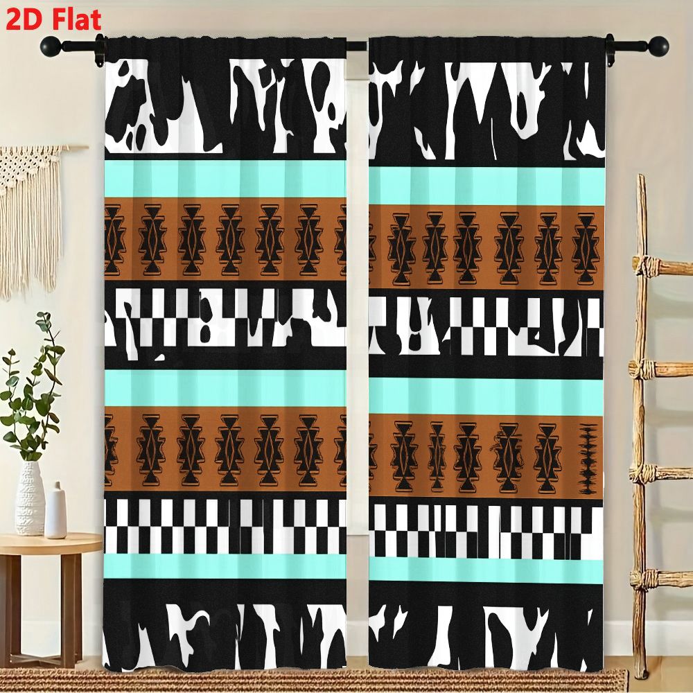 2 szt. Zasłony 2D płaskie geom – Century Textile & Sewing Supply Online Shopping recenzja i cena