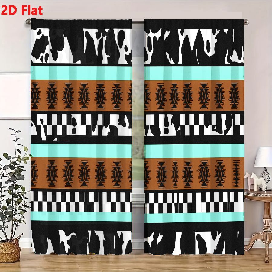 2 szt. Zasłony 2D płaskie geom – Century Textile & Sewing Supply Online Shopping recenzja i cena