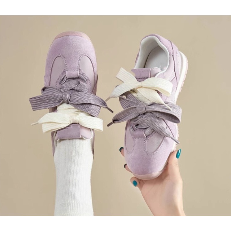 Fioletowe, skórzane buty damsk – Sewing New recenzja i cena